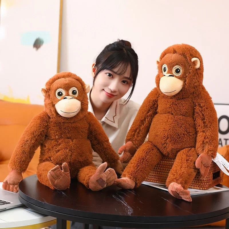 Orangutan Punch Monkey Plush Toy