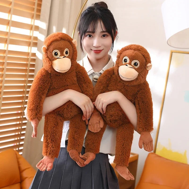 Orangutan Punch Monkey Plush Toy